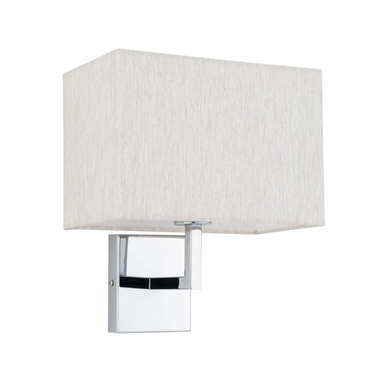 HOTEL MOOD 11780 Nowodvorski Lighting Lampa ścienna kinkiet Kremowy Chrom Inspiracje Premium