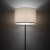 HOTEL MOOD 11782 Nowodvorski Lighting Lampa podłogowa Kremowy Chrom Inspiracje Premium