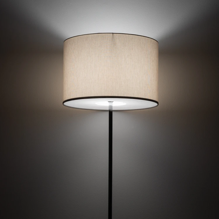 HOTEL MOOD 11782 Nowodvorski Lighting Lampa podłogowa Kremowy Chrom Inspiracje Premium