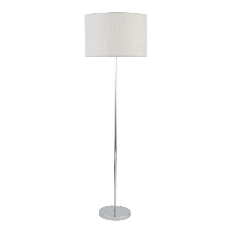 HOTEL MOOD 11782 Nowodvorski Lighting Lampa podłogowa Kremowy Chrom Inspiracje Premium