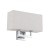 HOTEL MOOD 11784 Nowodvorski Lighting Lampa ścienna kinkiet Kremowy Chrom Inspiracje Premium