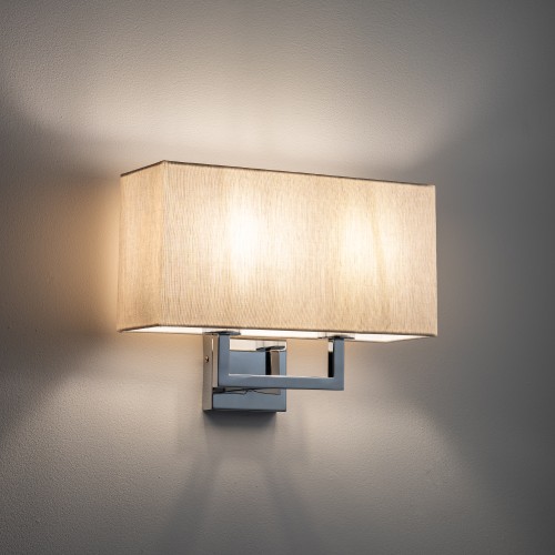 HOTEL MOOD 11784 Nowodvorski Lighting Lampa ścienna kinkiet Kremowy Chrom Inspiracje Premium