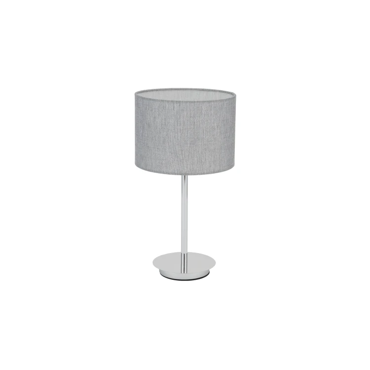 HOTEL MOOD 11786 Nowodvorski Lighting Lampa stołowa Szary Chrom Inspiracje Premium