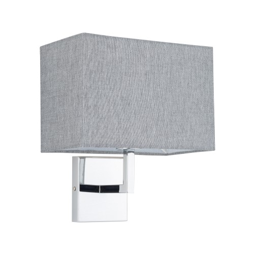 HOTEL MOOD 11787 Nowodvorski Lighting Lampa ścienna kinkiet Szary Chrom Inspiracje Premium