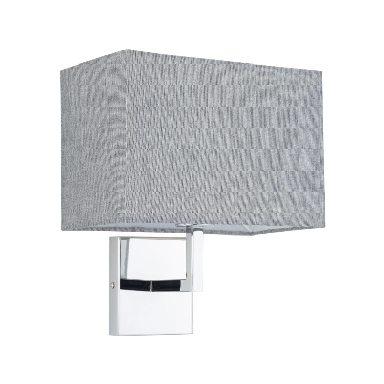 HOTEL MOOD 11787 Nowodvorski Lighting Lampa ścienna kinkiet Szary Chrom Inspiracje Premium