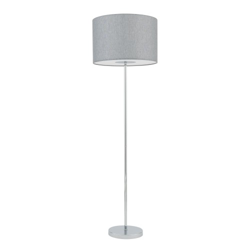 HOTEL MOOD 11790 Nowodvorski Lighting Lampa podłogowa Szary Chrom Inspiracje Premium