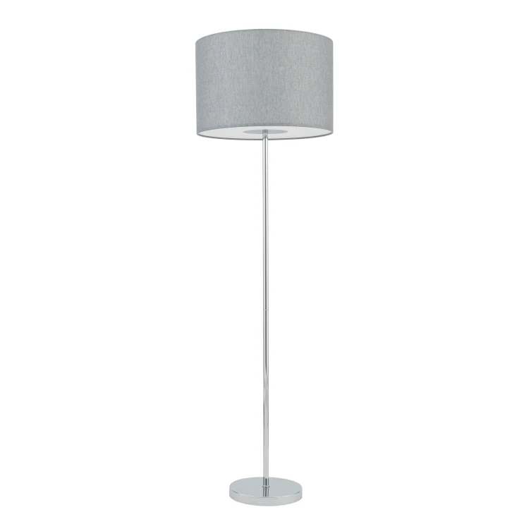 HOTEL MOOD 11790 Nowodvorski Lighting Lampa podłogowa Szary Chrom Inspiracje Premium