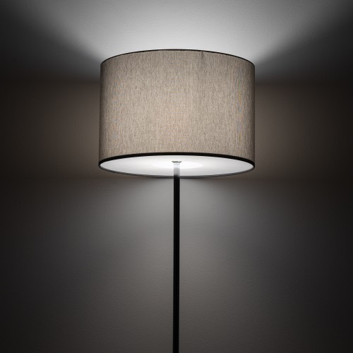 HOTEL MOOD 11790 Nowodvorski Lighting Lampa podłogowa Szary Chrom Inspiracje Premium