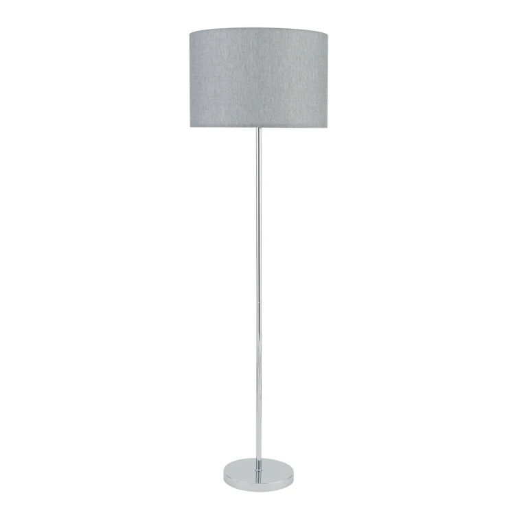HOTEL MOOD 11790 Nowodvorski Lighting Lampa podłogowa Szary Chrom Inspiracje Premium