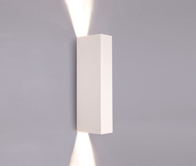 Lampa ścienna Kinkiet Industrialna MALMO WHITE 9704 NOWODVORSKI Lighting 2x GU10 Loft nowoczesna oprawa oświetleniowa Premium biała biały dwustronna góra-dół Inspiracje Premium