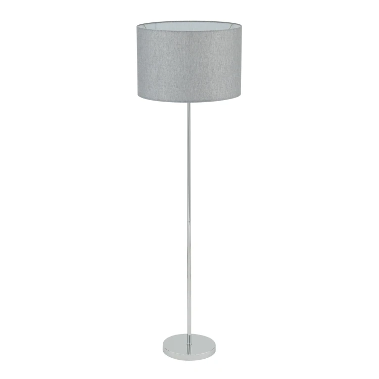 HOTEL MOOD 11790 Nowodvorski Lighting Lampa podłogowa Szary Chrom Inspiracje Premium