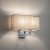 HOTEL MOOD 11792 Nowodvorski Lighting Lampa ścienna kinkiet Szary Chrom Inspiracje Premium
