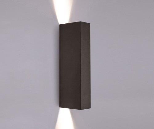 Lampa ścienna Kinkiet Industrialna MALMO BLACK 9705 NOWODVORSKI Lighting 2x GU10 Loft nowoczesna oprawa oświetleniowa Premium czarna czarny dwustronna góra-dół Inspiracje Premium