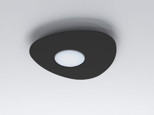 Lampa sufitowa Industrialna Loft ORGANIC I BLACK 8303 NOWODVORSKI Lighting GX53 oświetleniowa plafon nowoczesna do sypialni przedpokoju czarny czarna Inspiracje Premium