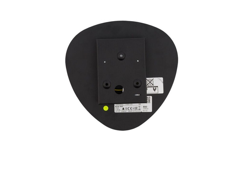 Lampa sufitowa Industrialna Loft ORGANIC I BLACK 8303 NOWODVORSKI Lighting GX53 oświetleniowa plafon nowoczesna do sypialni przedpokoju czarny czarna Inspiracje Premium