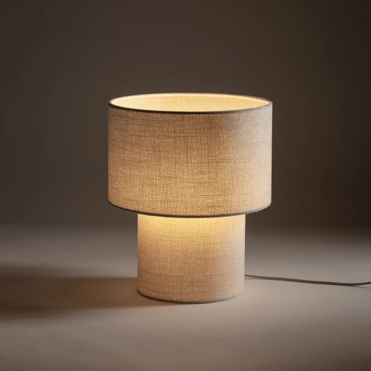 SANTANA B 12205 Nowodvorski Lighting Lampa stołowa Kremowy Inspiracje Premium