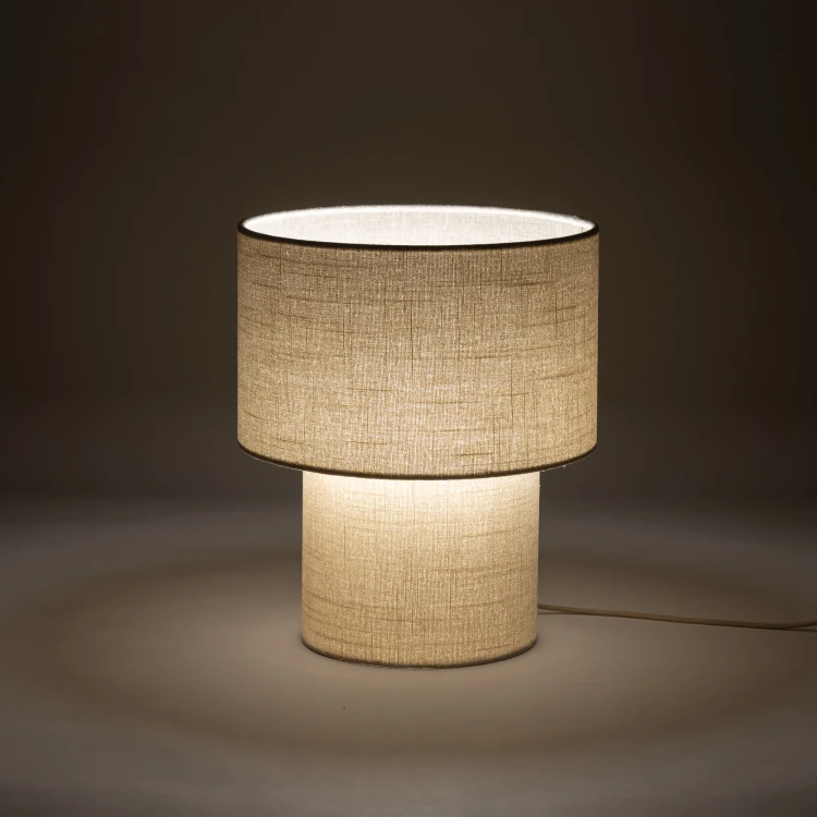 SANTANA B 12205 Nowodvorski Lighting Lampa stołowa Kremowy Inspiracje Premium