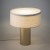 SANTANA C 12206 Nowodvorski Lighting Lampa stołowa Kremowy Szczotkowane złoto Inspiracje Premium
