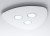 Lampa sufitowa Industrialna Loft ORGANIC III WHITE 8304 NOWODVORSKI Lighting 3x GX53 lampa oświetleniowa plafon nowoczesny do sypialni przedpokoju biały biała Inspiracje Premium