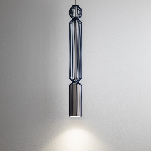 CAMELEON SINGLES A 12211 Nowodvorski Lighting Klosz Granatowy Beżowy Inspiracje Premium