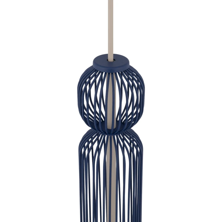 CAMELEON SINGLES A 12211 Nowodvorski Lighting Klosz Granatowy Beżowy Inspiracje Premium