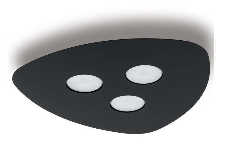 Lampa sufitowa Industrialna Loft ORGANIC III BLACK 8302 NOWODVORSKI Lighting 3x GX53 lampa oświetleniowa plafon nowoczesny do sypialni, przedpokoju czarny czarna Inspiracje Premium
