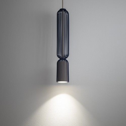 CAMELEON SINGLES B 12216 Nowodvorski Lighting Klosz Granatowy Beżowy Inspiracje Premium