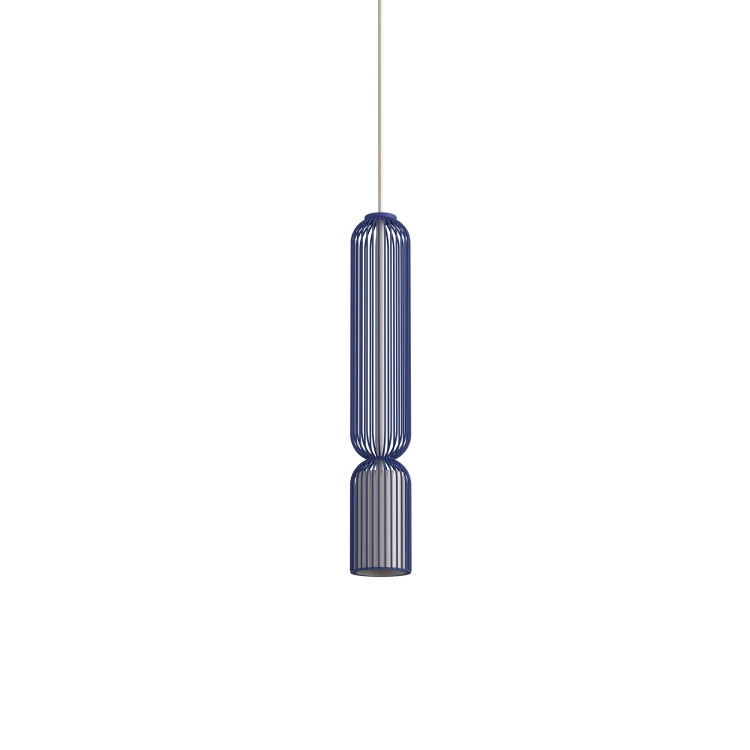 CAMELEON SINGLES B 12216 Nowodvorski Lighting Klosz Granatowy Beżowy Inspiracje Premium
