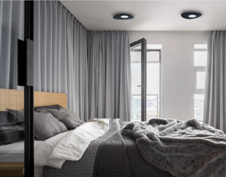 Lampa sufitowa Industrialna Loft ORGANIC III BLACK 8302 NOWODVORSKI Lighting 3x GX53 lampa oświetleniowa plafon nowoczesny do sypialni, przedpokoju czarny czarna Inspiracje Premium