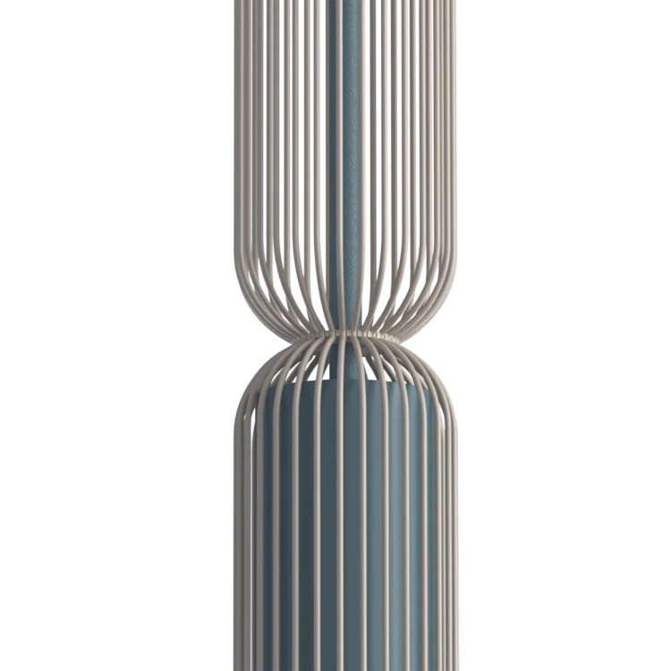 SINGLES A 12194 Nowodvorski Lighting Lampa sufitowa wisząca Beżowy Jedwabisty grafit Inspiracje Premium