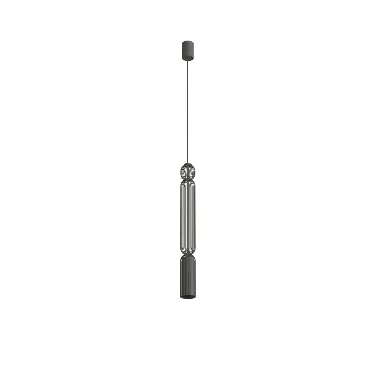 SINGLES A 12195 Nowodvorski Lighting Lampa sufitowa wisząca Jedwabisty grafit Inspiracje Premium