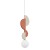 DROPS COLOR A 11194 Nowodvorski Lighting Lampa sufitowa wisząca Terakota Beżowy Inspiracje Premium