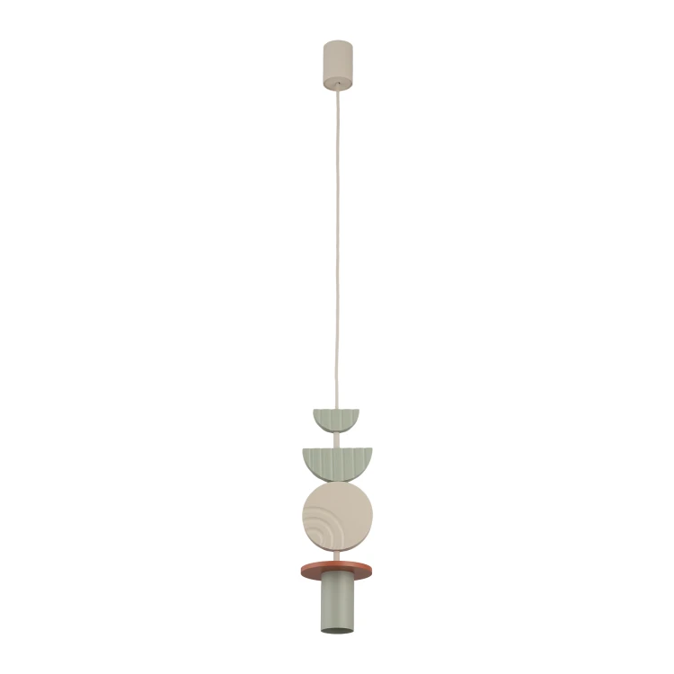 DROPS COLOR D 11193 Nowodvorski Lighting Lampa sufitowa wisząca Szałwiowy Beżowy Inspiracje Premium
