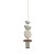 DROPS COLOR D 11193 Nowodvorski Lighting Lampa sufitowa wisząca Szałwiowy Beżowy Inspiracje Premium