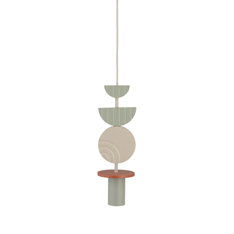 DROPS COLOR D 11193 Nowodvorski Lighting Lampa sufitowa wisząca Szałwiowy Beżowy Inspiracje Premium
