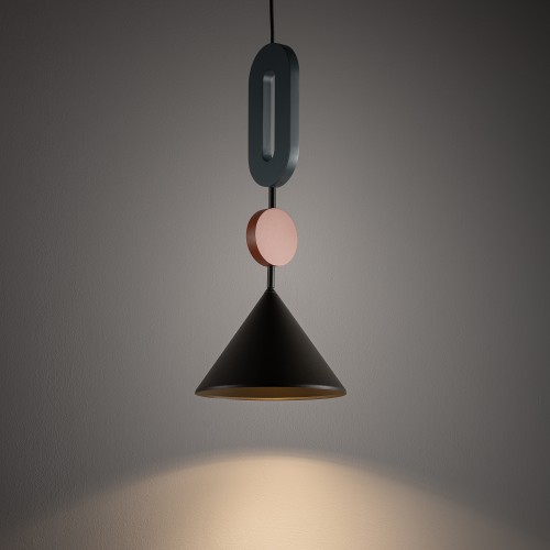DROPS COLOR F 12098 Nowodvorski Lighting Lampa sufitowa wisząca Szary błękit Jedwabisty grafit Inspiracje Premium