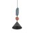DROPS COLOR F 12098 Nowodvorski Lighting Lampa sufitowa wisząca Szary błękit Jedwabisty grafit Inspiracje Premium