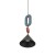 DROPS COLOR F 12098 Nowodvorski Lighting Lampa sufitowa wisząca Szary błękit Jedwabisty grafit Inspiracje Premium