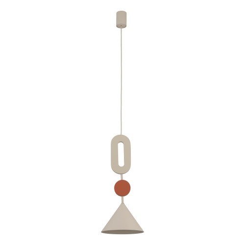 DROPS COLOR E 11192 Nowodvorski Lighting Lampa sufitowa wisząca Beżowy Terakota Inspiracje Premium