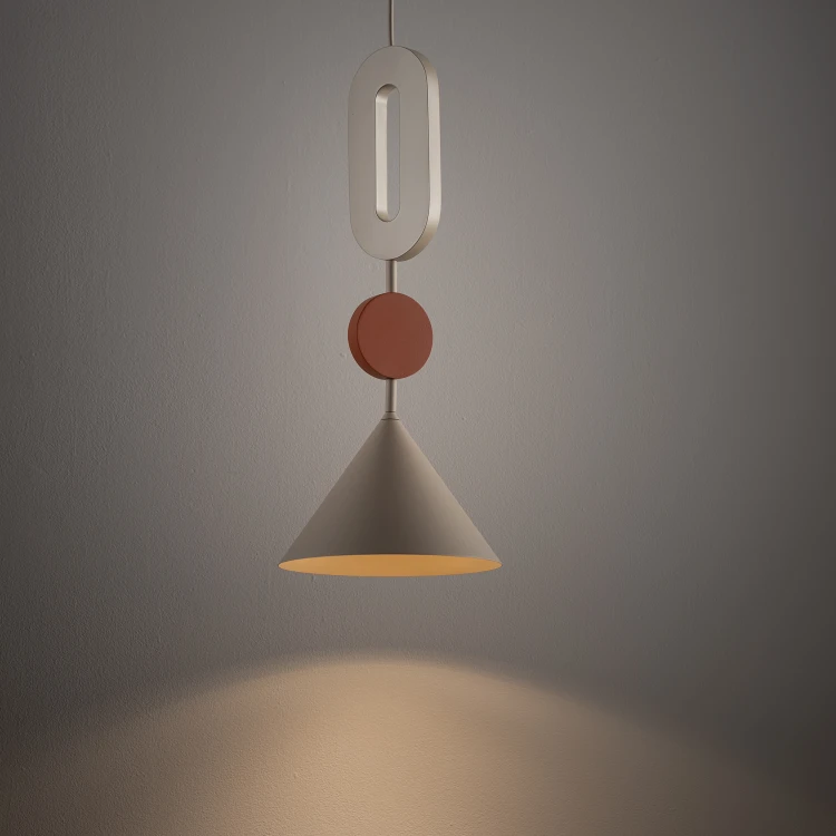 DROPS COLOR E 11192 Nowodvorski Lighting Lampa sufitowa wisząca Beżowy Terakota Inspiracje Premium