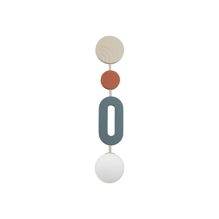 CAMELEON DROPS COLOR B 12114 Nowodvorski Lighting Klosz Szary błękit Beżowy Inspiracje Premium