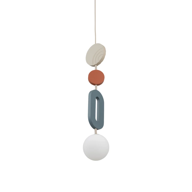 CAMELEON DROPS COLOR B 12114 Nowodvorski Lighting Klosz Szary błękit Beżowy Inspiracje Premium
