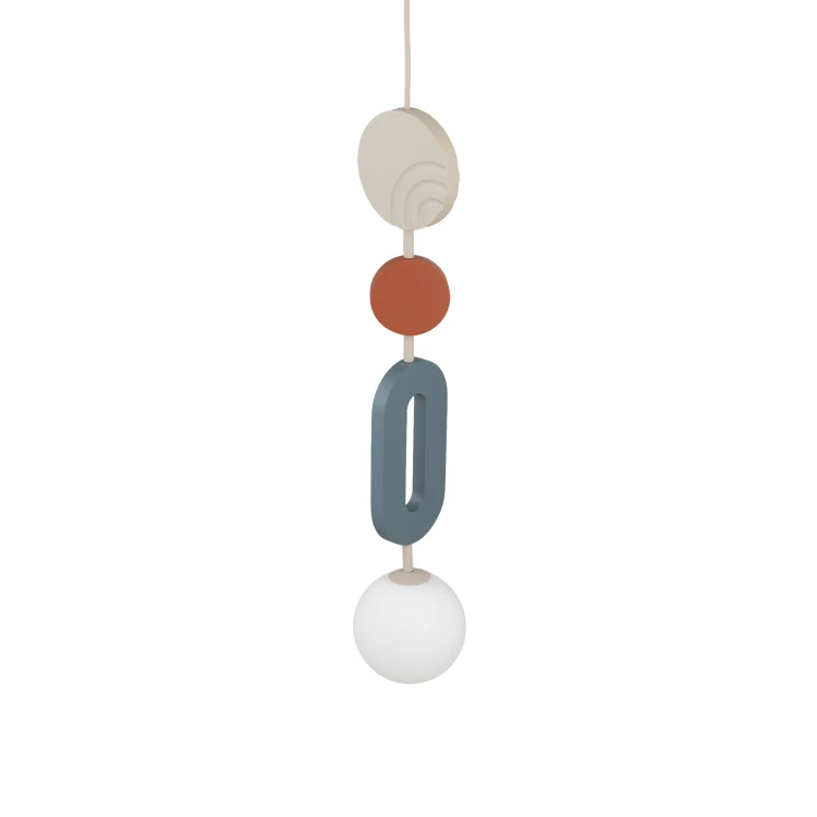 CAMELEON DROPS COLOR B 12114 Nowodvorski Lighting Klosz Szary błękit Beżowy Inspiracje Premium
