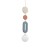CAMELEON DROPS COLOR B 12114 Nowodvorski Lighting Klosz Szary błękit Beżowy Inspiracje Premium