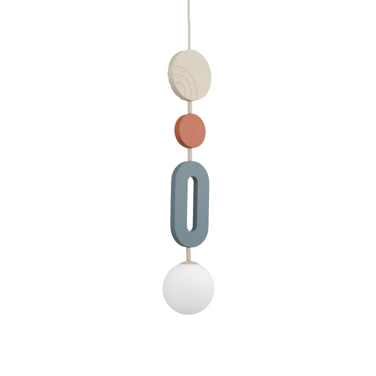 CAMELEON DROPS COLOR B 12114 Nowodvorski Lighting Klosz Szary błękit Beżowy Inspiracje Premium