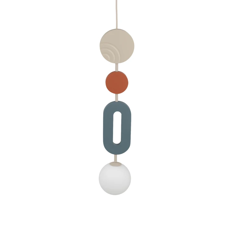 CAMELEON DROPS COLOR B 12114 Nowodvorski Lighting Klosz Szary błękit Beżowy Inspiracje Premium