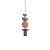 CAMELEON DROPS COLOR C 12115 Nowodvorski Lighting Klosz Jedwabisty grafit Terakota Inspiracje Premium