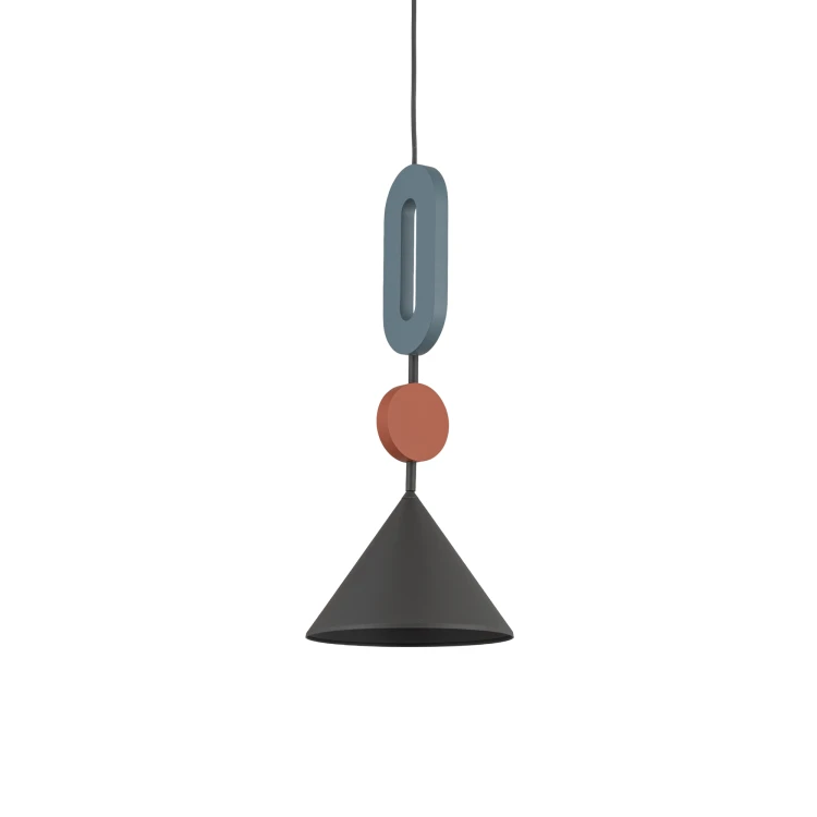 CAMELEON DROPS COLOR F 12118 Nowodvorski Lighting Klosz Jedwabisty grafit Szary błękit Inspiracje Premium