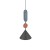 CAMELEON DROPS COLOR F 12118 Nowodvorski Lighting Klosz Jedwabisty grafit Szary błękit Inspiracje Premium