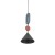 CAMELEON DROPS COLOR F 12118 Nowodvorski Lighting Klosz Jedwabisty grafit Szary błękit Inspiracje Premium